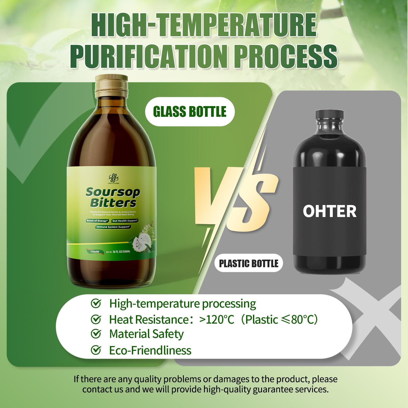 iMATCHME mezcla del bitters con jugo demostrando mezcla y sabor