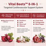 iMATCHME Vital Beets persona tomando cápsula con comida para uso diario práctico