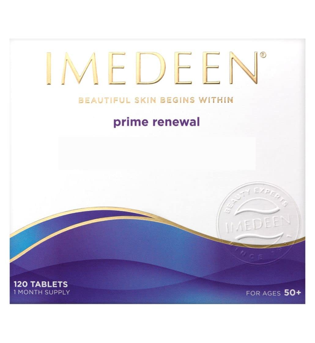Imedeen Prime Renewal en ambiente de baño mostrando integración lifestyle