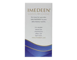 Imedeen etiqueta con ingredientes y beneficios visibles