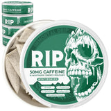 Immortal Drip lata frontal Wintergreen mostrando diseño y portabilidad