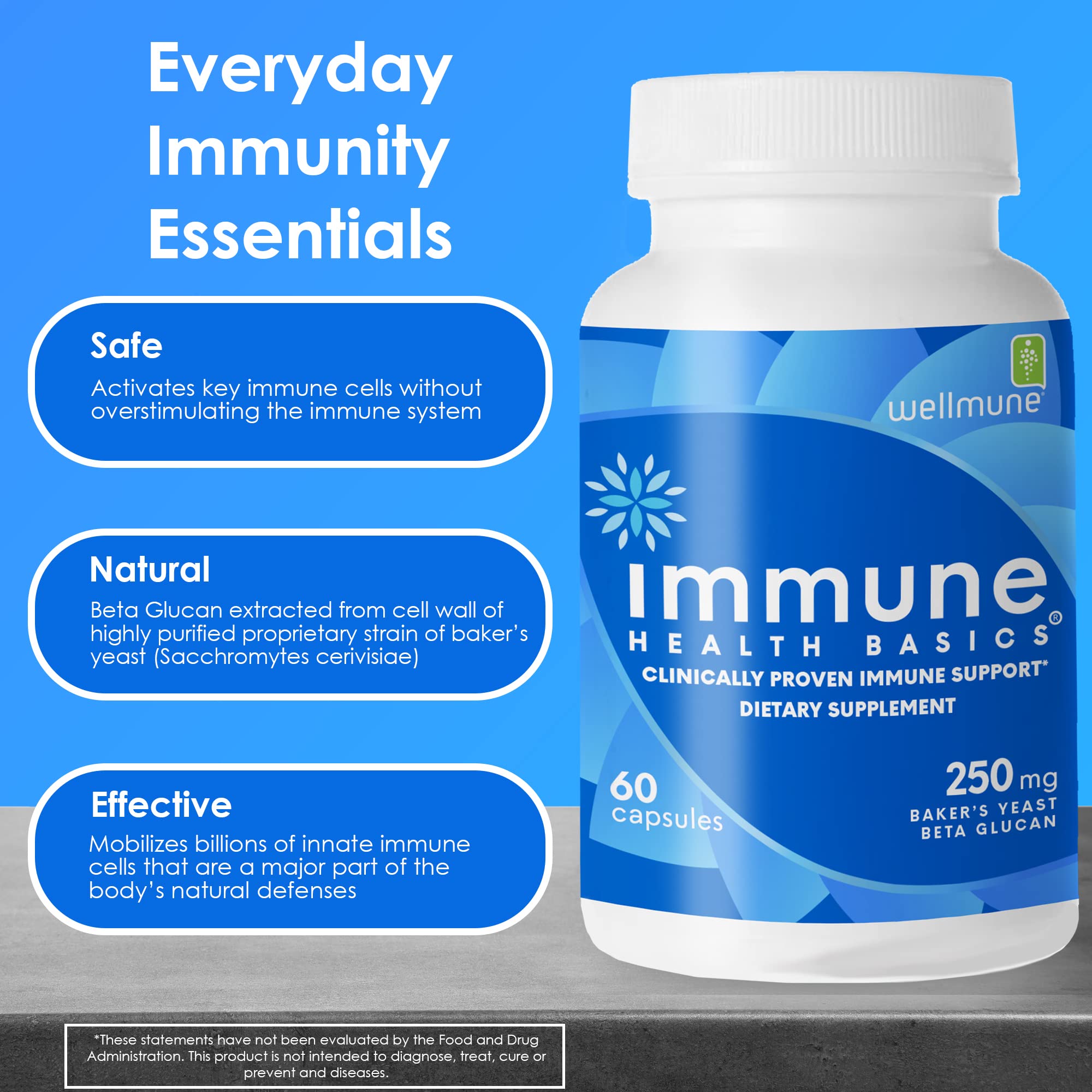 Immune Health Basics cápsula abierta con contenido visible que ilustra biodisponibilidad mejorada