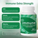 Immune Health Basics cápsula detalle de textura y pureza para mayor biodisponibilidad