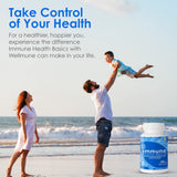 Immune Health Basics textura del extracto en polvo enfatizando pureza y calidad