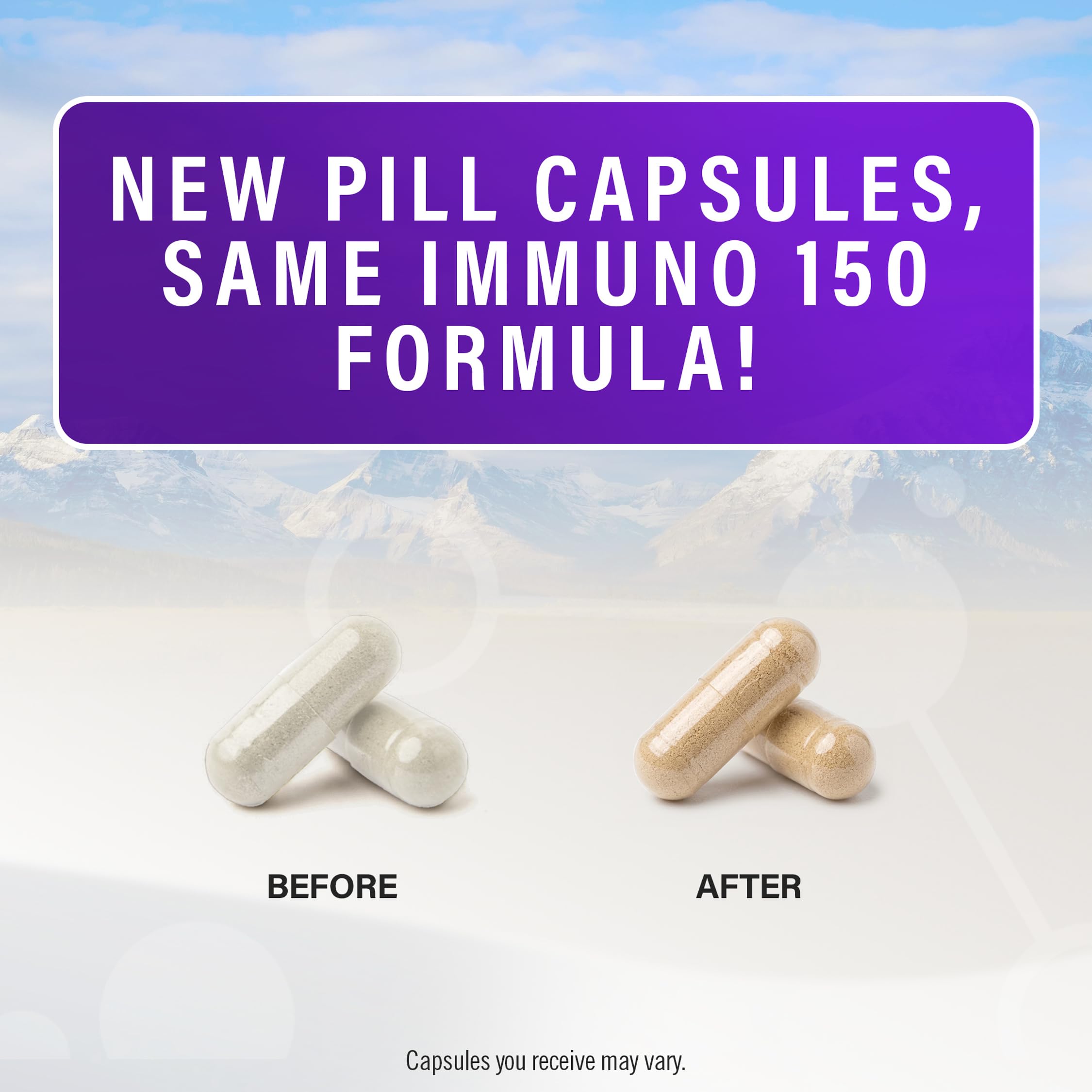 Immuno 150 apoyo nutricional con ingredientes clave comparados