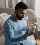 Comparación de tamaño de botella Immunotec Magistral para facilitar dosificación