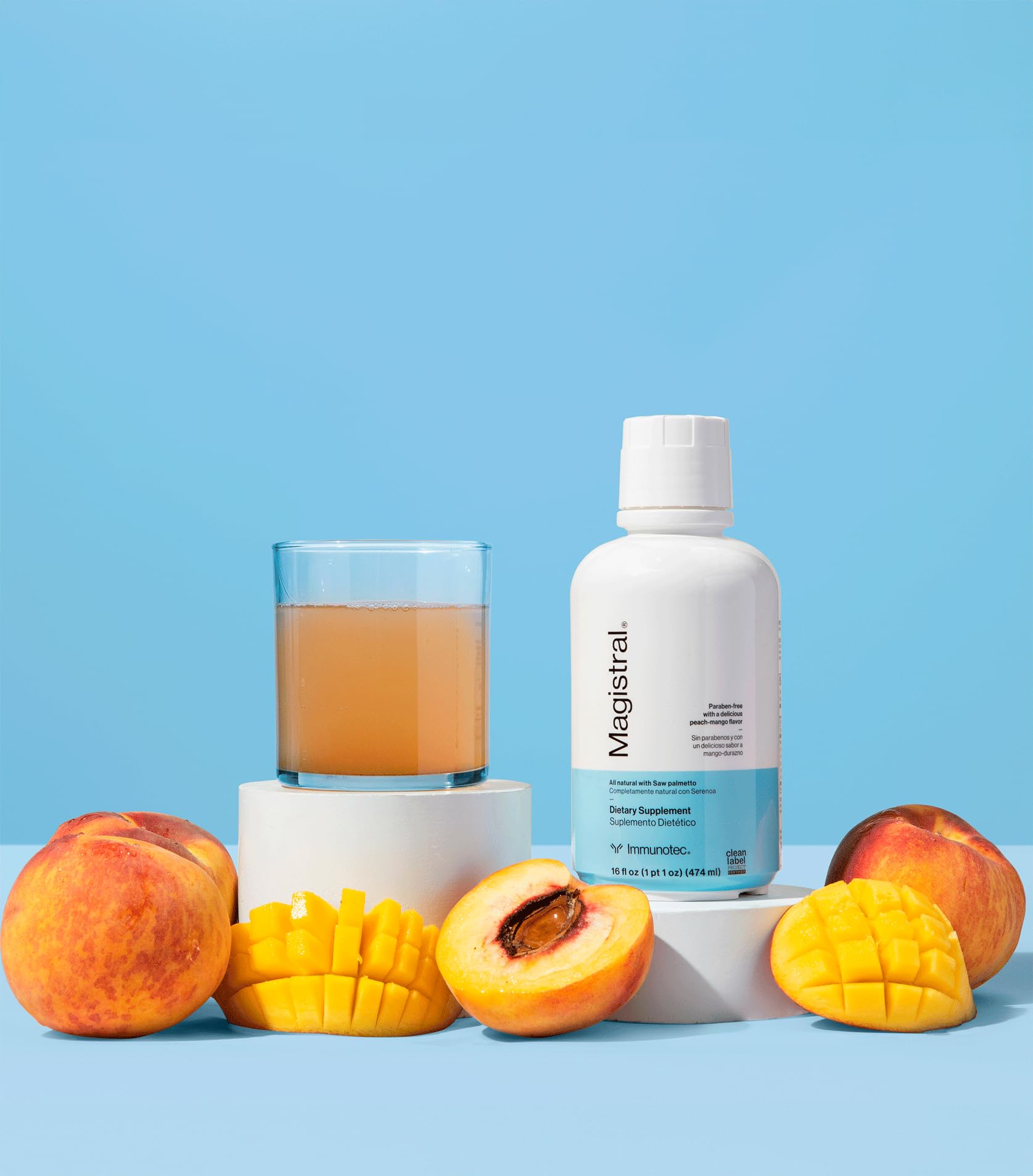 Etiqueta de Immunotec Magistral mostrando ingredientes clave y claridad informativa