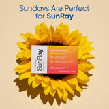 Immunotec Sunray en contexto lifestyle junto a agenda, fácil adherencia semanal