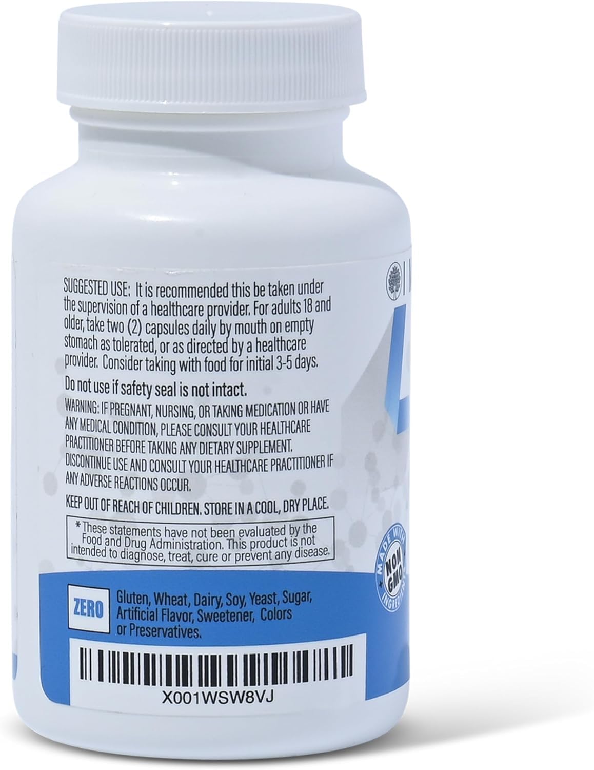 IMMUNOVITES frasco abierto con cápsulas listas para tomar