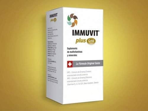 IMMUVIT-PLUS-Q10 cápsula de gel en primer plano que destaca absorción y comodidad