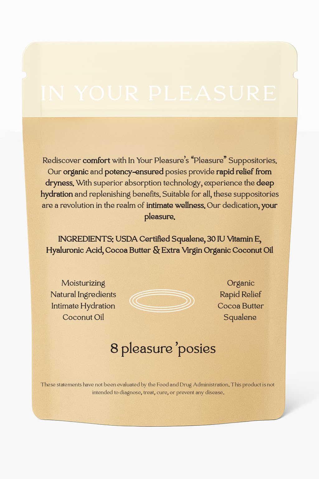 In Your Pleasure producto en ambiente lifestyle transmitiendo discreción y confort