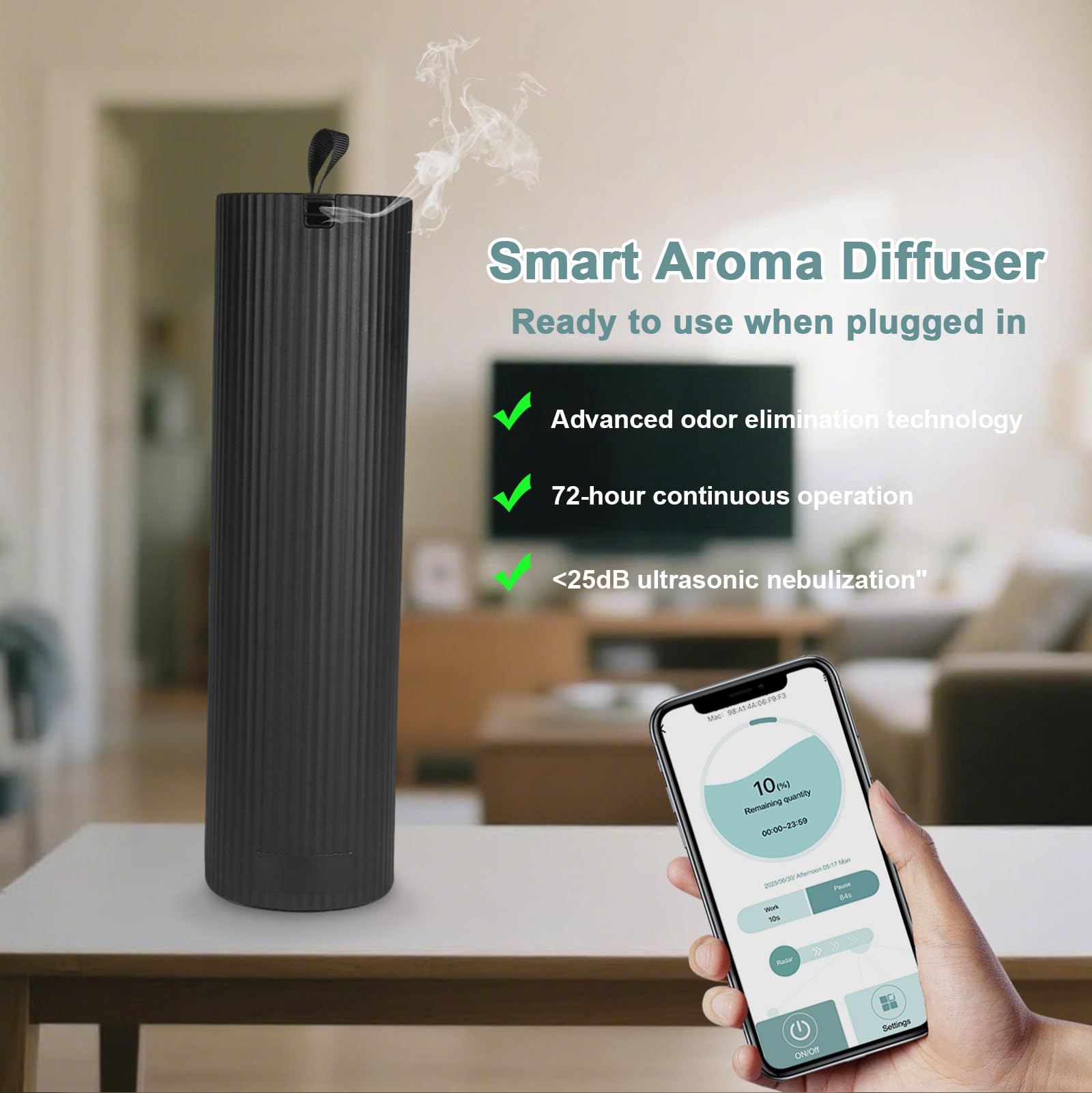Indelala detalle del nebulizador sin agua que maximiza aroma