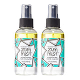 Indigo Wild zum mist frasco frontal mostrando diseño y tamaño práctico