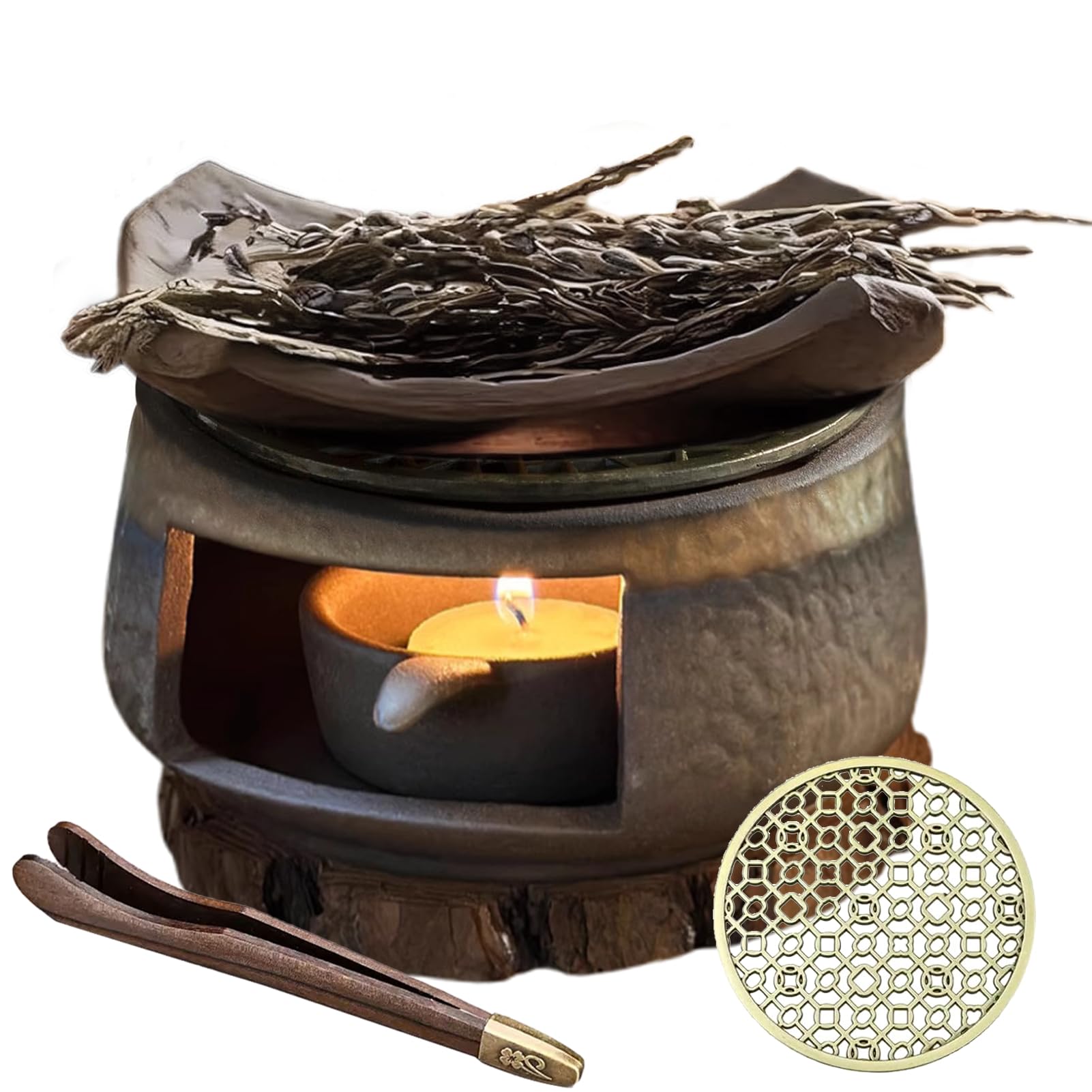 INEDRIMS quemador cerámico frontal aporta aroma y decoración