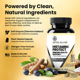 Infuse Allurè cápsula en uso antes de una comida rica en histamina para menor malestar