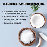 Inhale aceite de coco ingrediente que mejora absorción de vitaminas