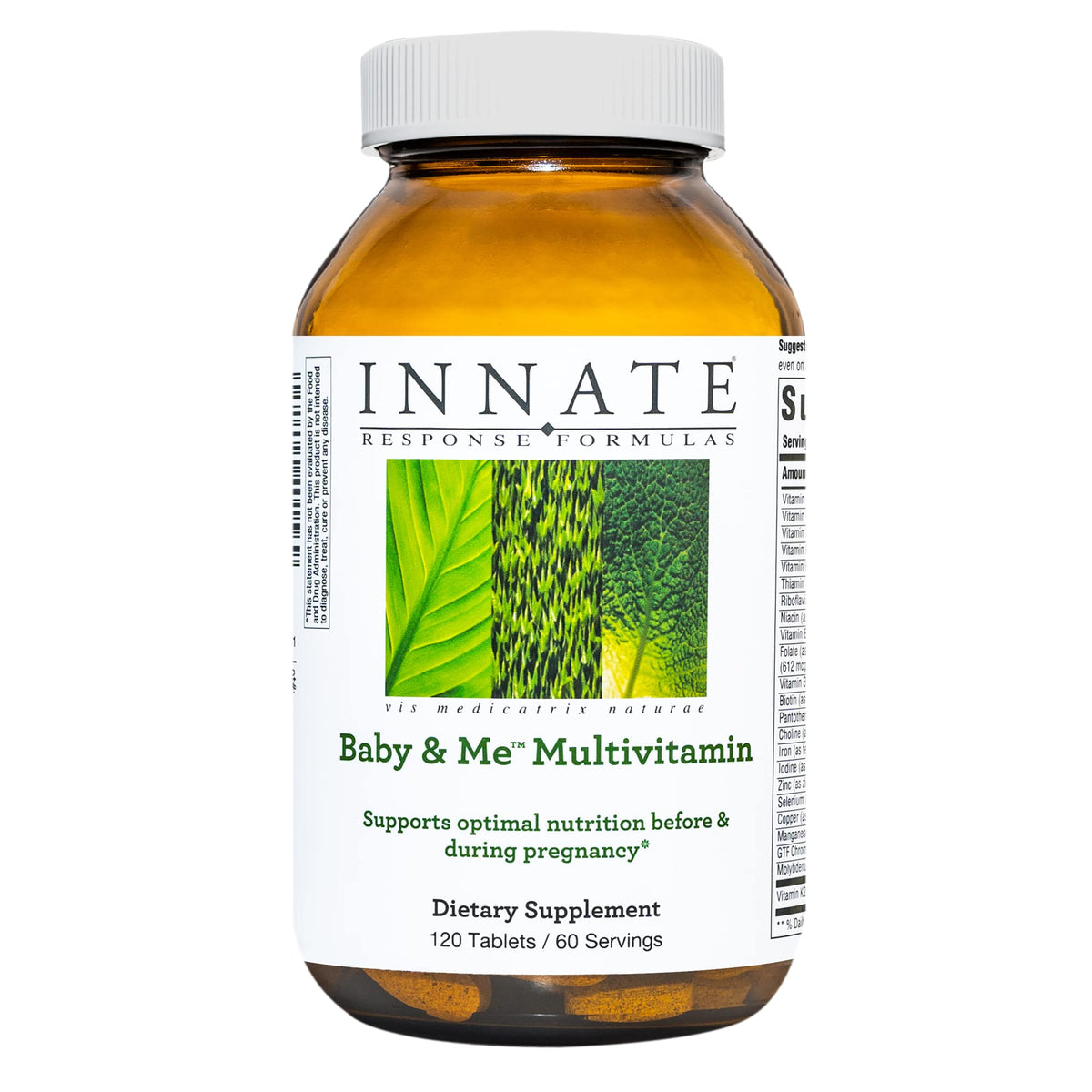 Innate Response frontal del producto mostrando botella y marca, confianza en la elección