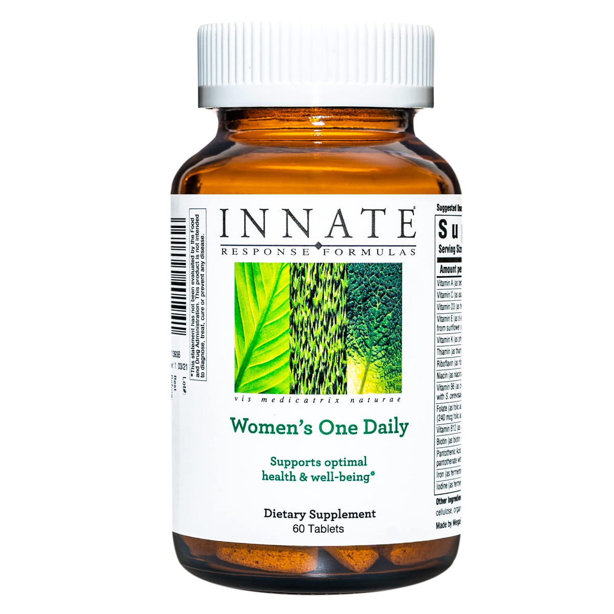 Innate Response envase frontal mostrando diseño y beneficio diario