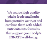 INNATE Response ambiente de estilo de vida con envase y desayuno saludable