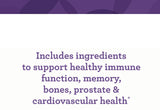 INNATE Response primer plano de la lista de nutrientes y concentraciones