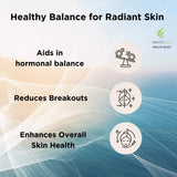 Innate Skin gomitas en la mano para fácil dosificación