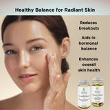 Innate Skin ingredientes botánicos como cúrcuma y vitex para equilibrio
