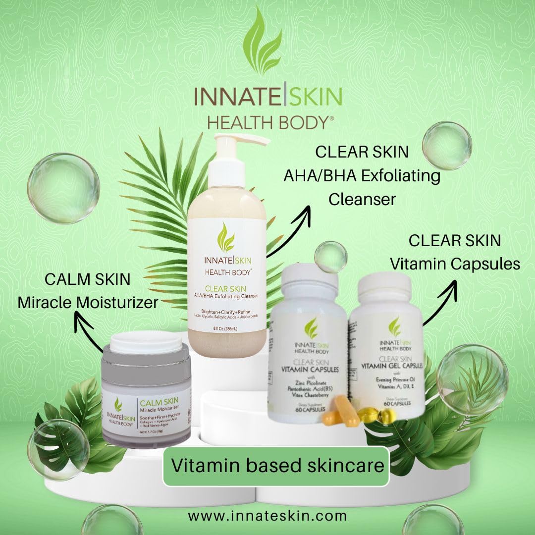 Innate Skin presentación como regalo con caja y frasco elegante