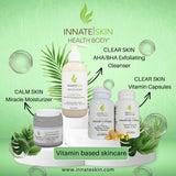 Innate Skin presentación como regalo con caja y frasco elegante