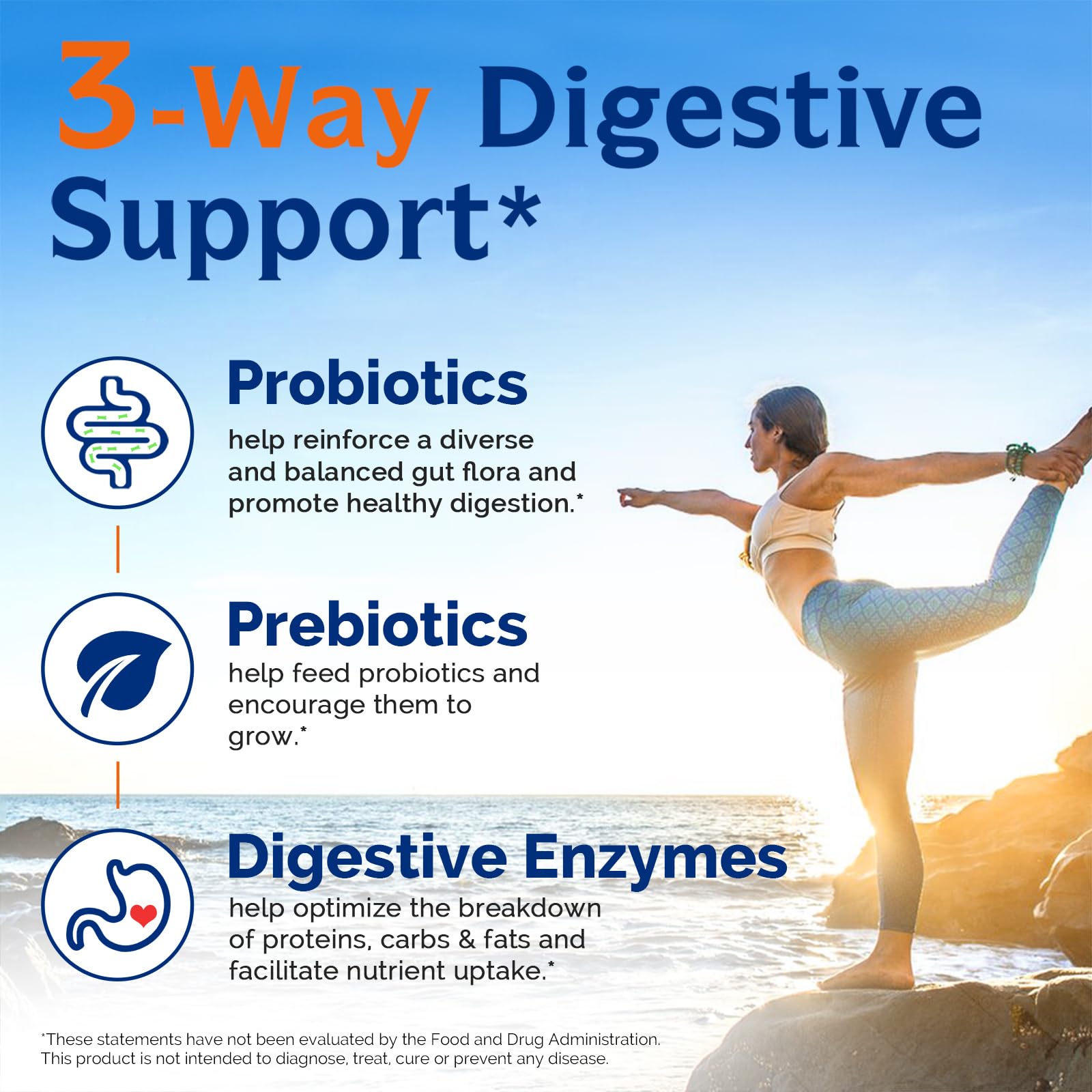 Innate Vitality etiqueta con lista de ingredientes para ver cepas, prebióticos y enzimas