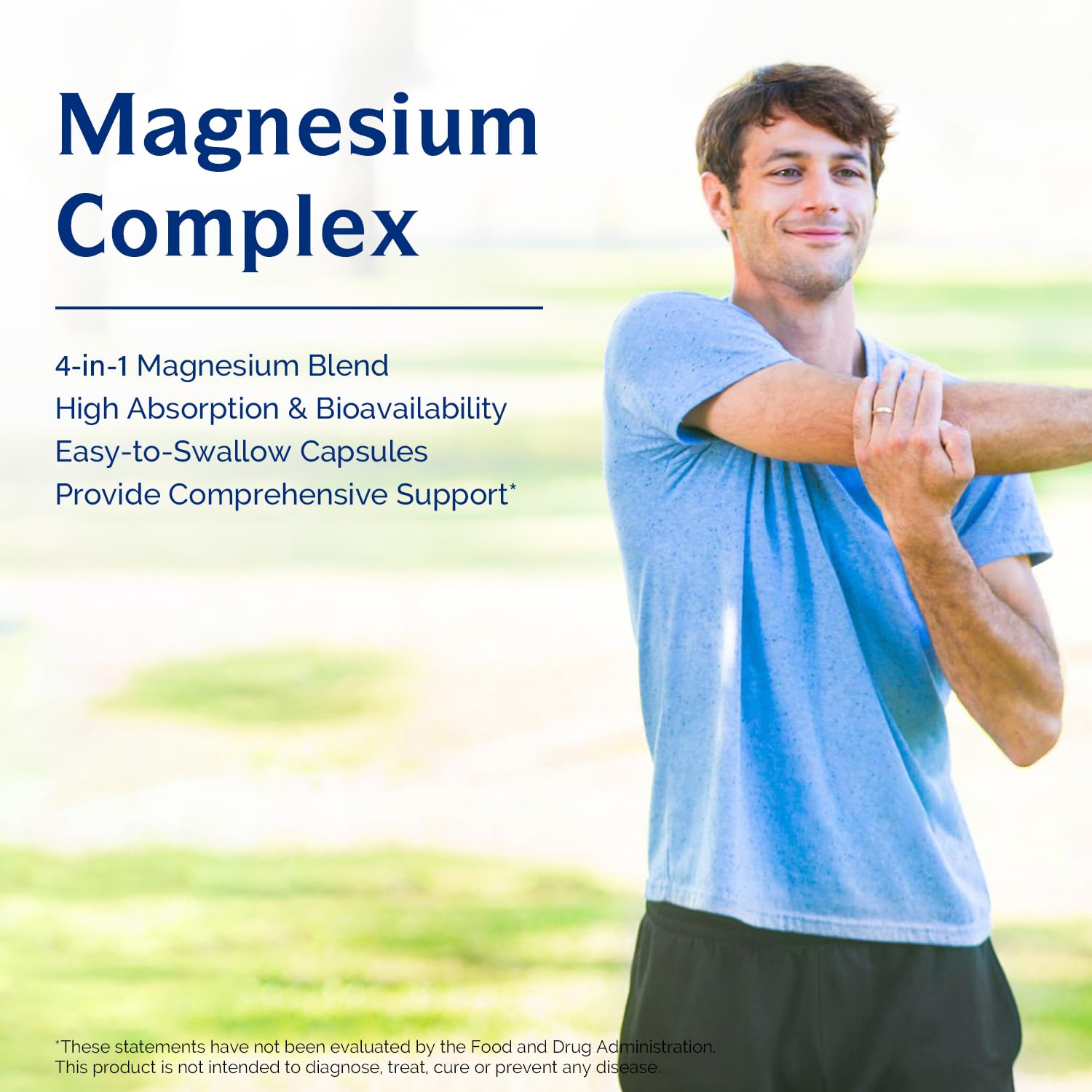 Innate Vitality etiqueta de ingredientes evidenciando 210 mg de magnesio elemental