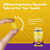 Etiqueta nutricional de Inner Brightness con información de magnesio glicinato