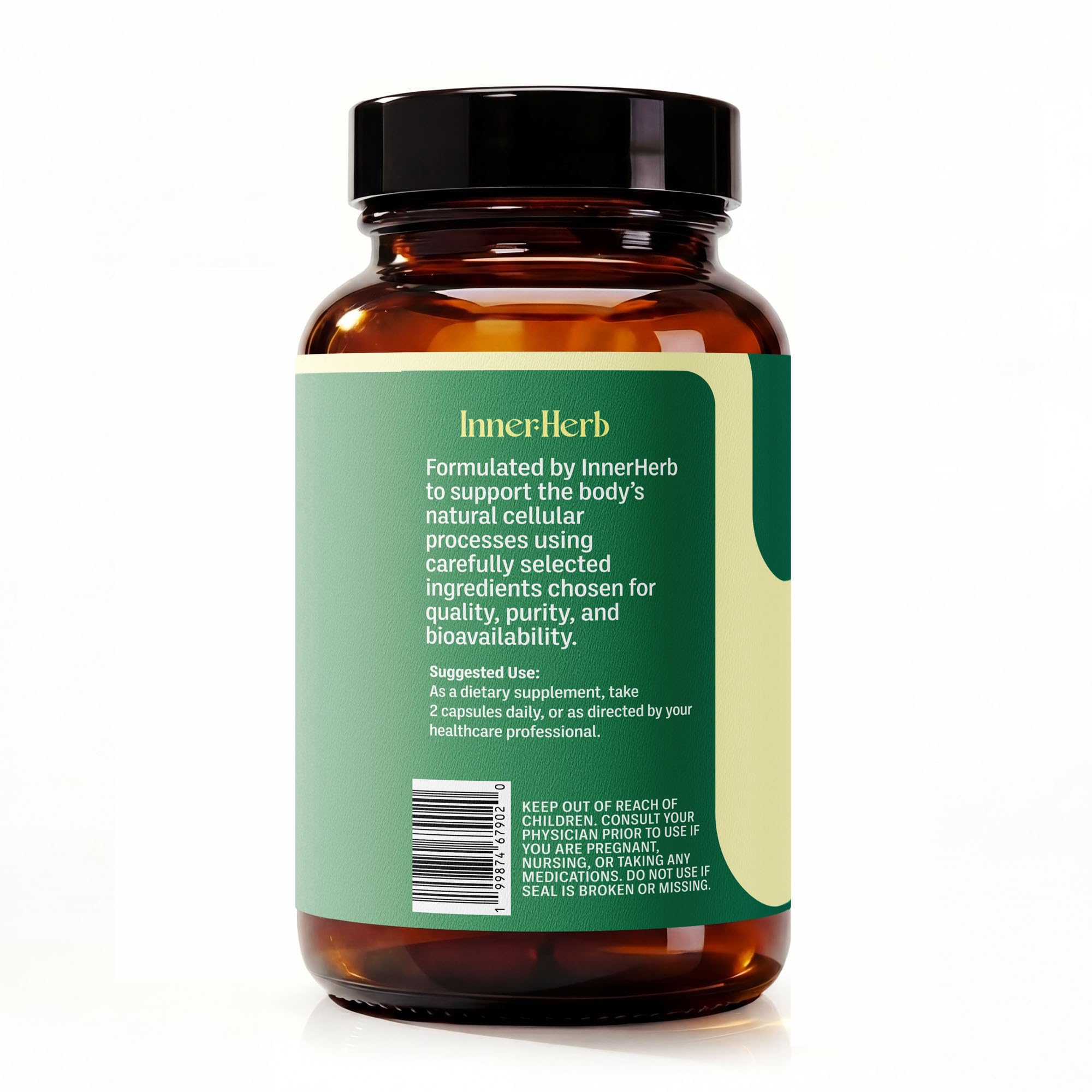 InnerHerb estilo de vida saludable con producto en contexto cotidiano