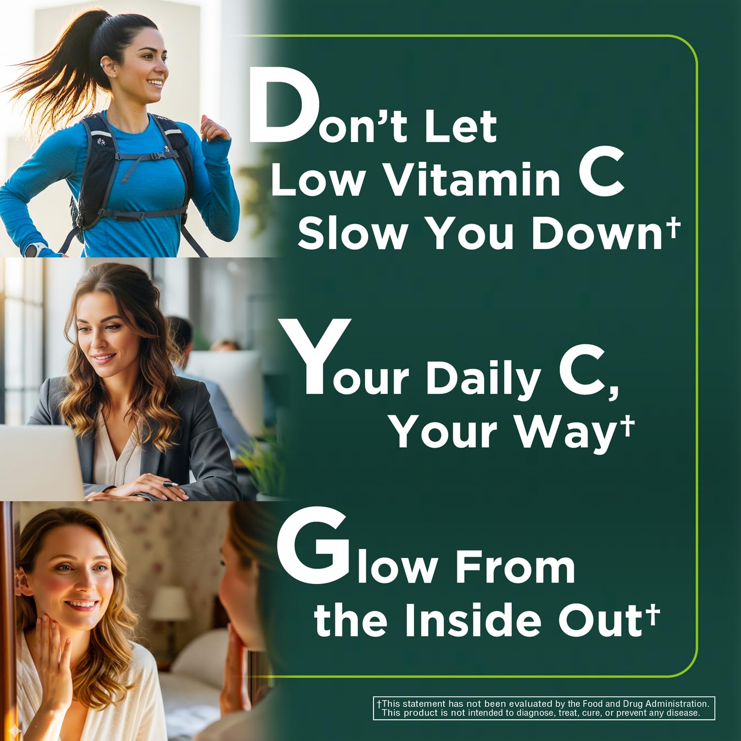 INNERVISNUTRITION cápsulas en mano para comparar tamaño y dosificación práctica