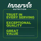 INNERVISNUTRITION etiqueta nutricional visible para confirmar potencia y ingredientes