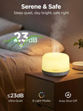 InnoGear panel de botones mostrando controles de modo, temporizador y luz