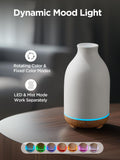 InnoGear difusor en sala creando ambiente relajante con luz y aroma