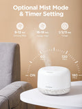 InnoGear difusor en uso en salón, mejora la humedad y el aroma ambiental
