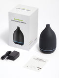InnoGear etiqueta materiales PP y cerámica indicando seguridad del vapor