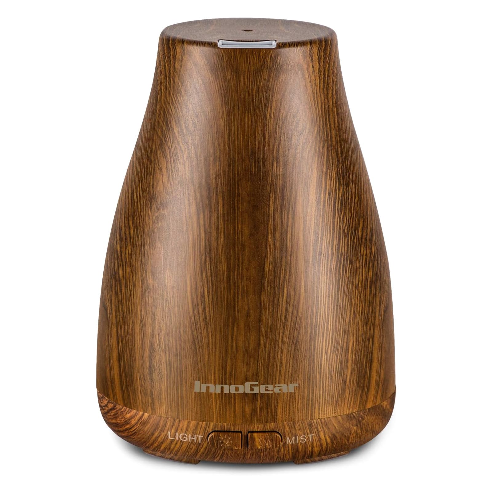InnoGear difusor frontal bronce mostrando diseño elegante y beneficio decorativo