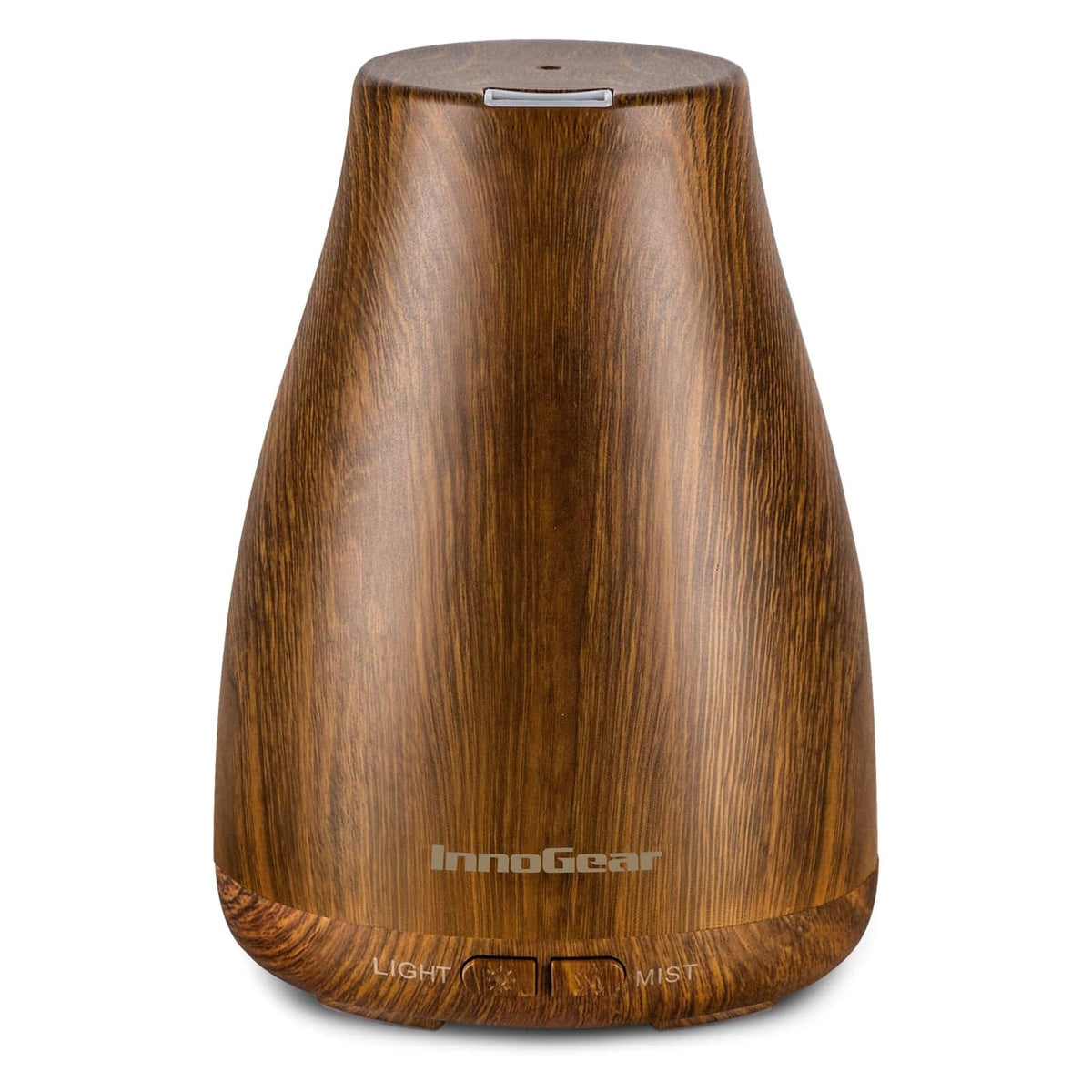 InnoGear difusor frontal bronce mostrando diseño elegante y beneficio decorativo