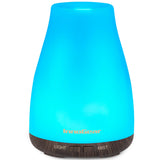 InnoGear difusor frontal marrón mostrando diseño compacto y elegante