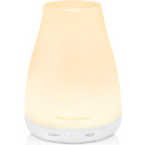 InnoGear difusor frontal blanco mostrando diseño compacto y fácil uso