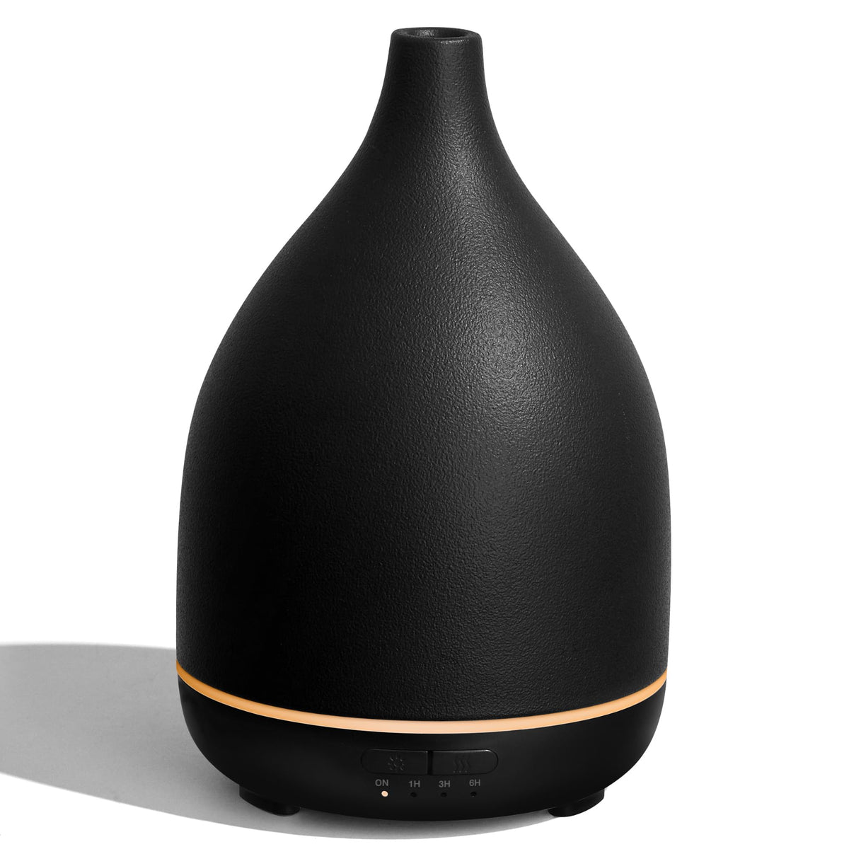InnoGear vista frontal del difusor cerámico mostrando diseño elegante y beneficio ambientador