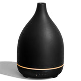 InnoGear vista frontal del difusor cerámico mostrando diseño elegante y beneficio ambientador