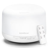 InnoGear vista frontal del difusor blanco mostrando diseño y facilidad de uso