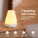 InnoGear iluminación LED de 7 colores creando atmósfera relajante