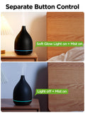 InnoGear niebla saliendo por la chimenea demostrando difusión constante y protección de muebles