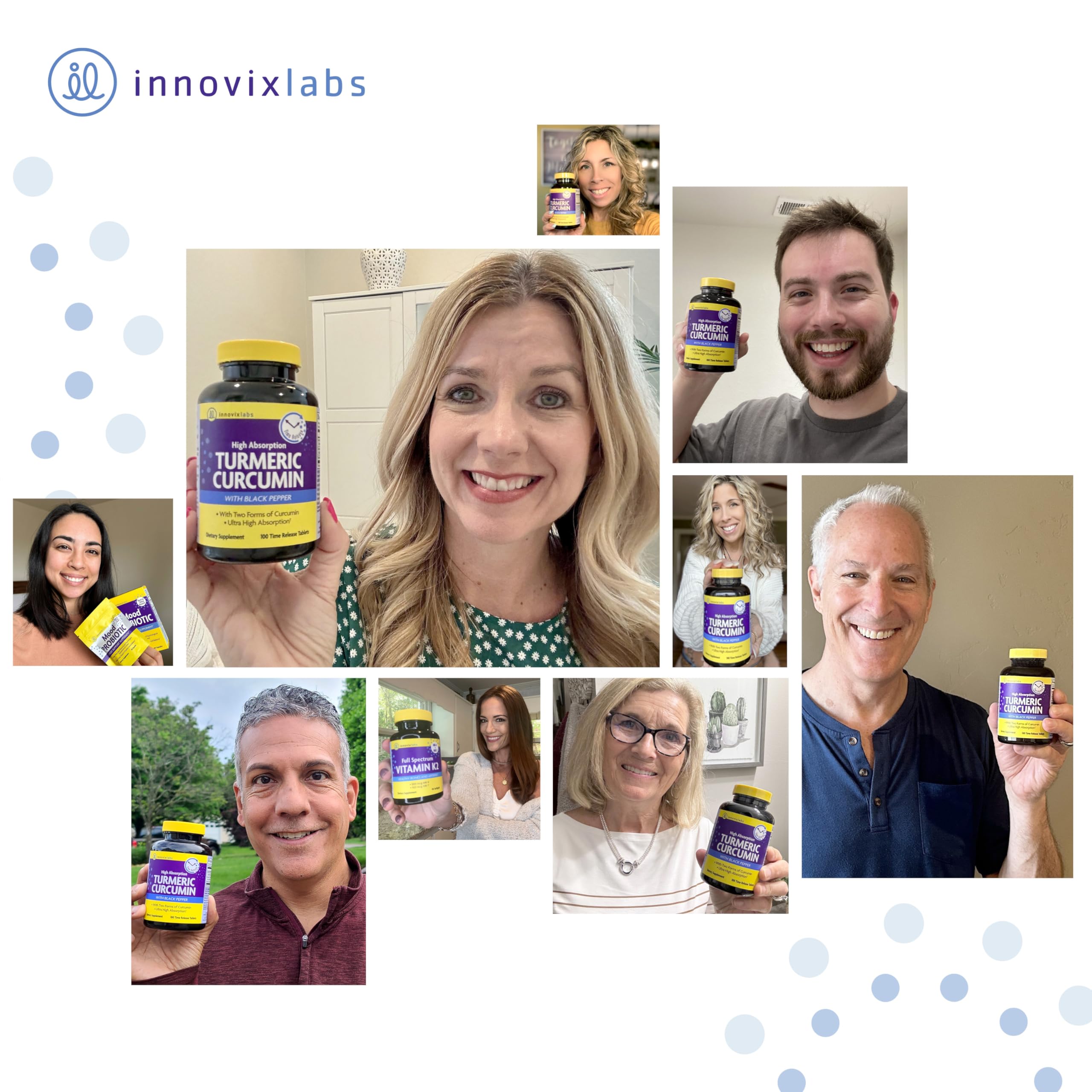 InnovixLabs botella en mostrador para integración en rutina diaria