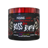 Insane Labz envase frontal Boss A** B!#?H mostrando diseño y cantidad de servicios