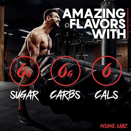 Insane Labz atleta en entrenamiento beneficiándose de energía y pump